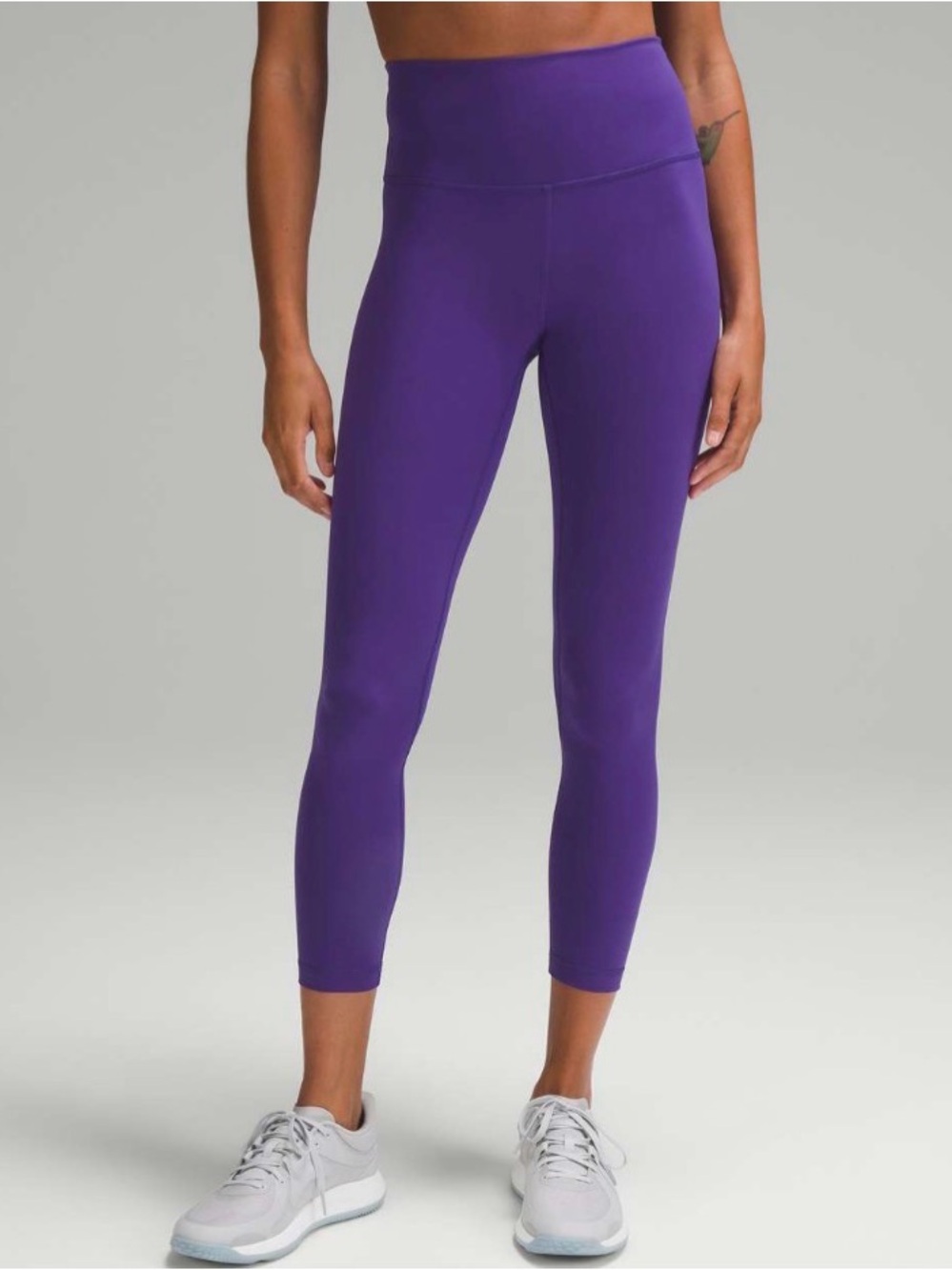 lululemon Wunder Train High-Rise Tight 25” Petrol Purple Size 6